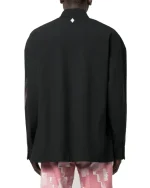 Marcelo Burlon Blazer Ispirato Al Kimono Con Stampa DI Piume - Image 4