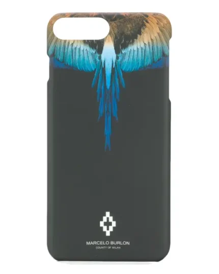 Marcelo Burlon Custodia per iPhone 8 Plus Con Ali