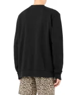 Marcelo Burlon Felpa in Cotone Con Stampa Logo - Image 2