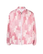 Marcelo Burlon Giacca Camicia Con Stampa Geometrica - Image 5