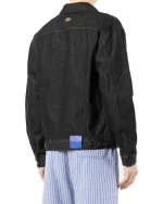Marcelo Burlon Giacca DI Jeans Con Schizzi DI Dolore - Image 3