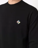 Marcelo Burlon Maglione Con Logo Ricamato - Image 4