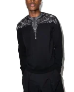 Marcelo Burlon Maglione Girocollo Con Stampa Ali - Image 2