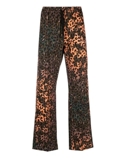 Marcelo Burlon Animalier Leopard-Print Trousers