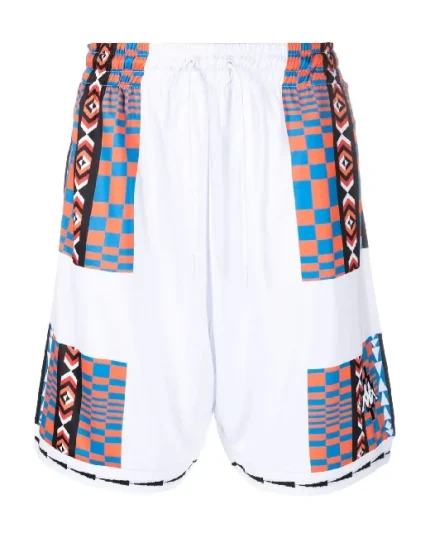Marcelo Burlon County of Milan Aop Folk Kappa Track Shorts