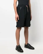 Marcelo Burlon County of Milan Logo-Embroidered Track Shorts - Image 2