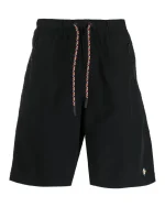 Marcelo Burlon County of Milan Logo-Embroidered Track Shorts