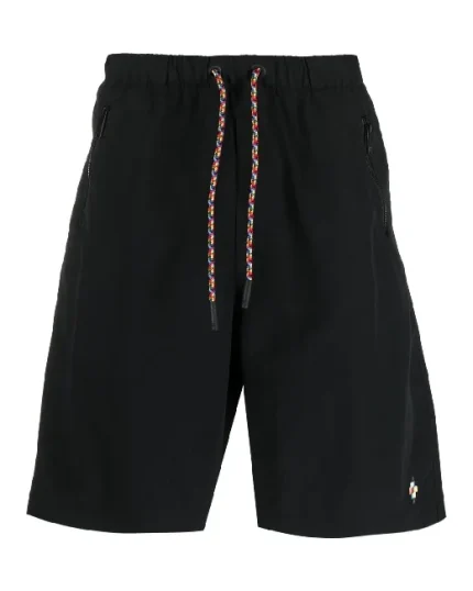 Marcelo Burlon County of Milan Logo-Embroidered Track Shorts