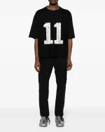 Marcelo Burlon Cross Tapered Cargo Trousers - Image 5