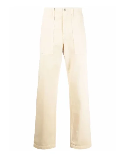 Marcelo Burlon Embroidered Cross Straight-Leg Trousers