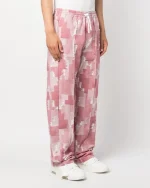 Marcelo Burlon Geometric-Print Wide-Leg Trousers - Image 2
