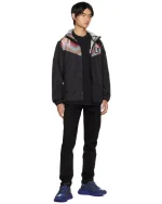 Marcelo Burlon Giacca Stampata Nera - Image 4