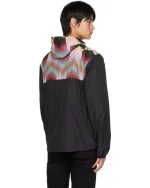 Marcelo Burlon Giacca Stampata Nera - Image 3