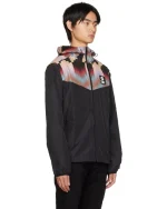 Marcelo Burlon Giacca Stampata Nera - Image 2