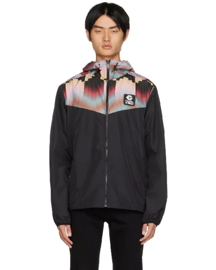 Marcelo Burlon Giacca Stampata Nera