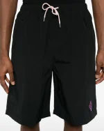 Marcelo Burlon Graffiti Cross Bermuda Shorts - Image 4