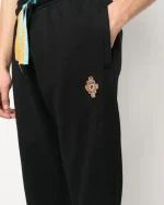 Marcelo Burlon Logo-Embroidered Track Pants - Image 4