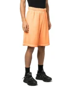 Marcelo Burlon Logo Patch Knee-Length Shorts - Image 2