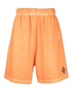 Marcelo Burlon Logo Patch Knee-Length Shorts