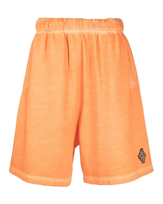 Marcelo Burlon Logo Patch Knee-Length Shorts Marcelo Burlon Logo Patch Knee-Length Shorts