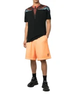 Marcelo Burlon Logo Patch Knee-Length Shorts - Image 5