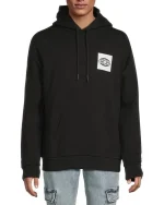Marcelo Burlon Men’s Black Cotton Hoodie