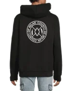 Marcelo Burlon Men’s Black Cotton Hoodie