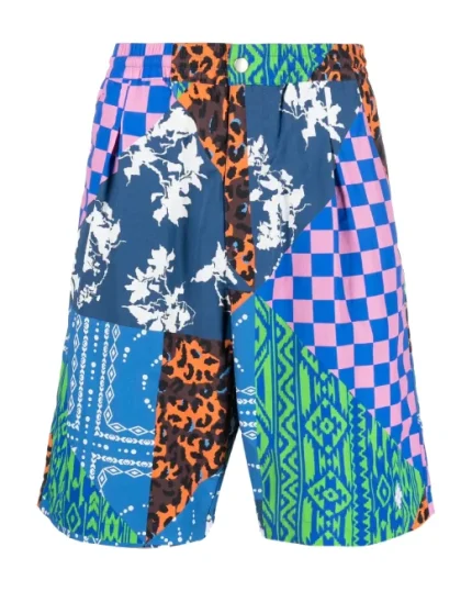 Marcelo Burlon Multi-Panel Knee-Length Shorts