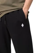 Marcelo Burlon Pantaloni Da Tuta Con Logo Ricamato - Image 4