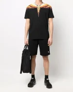 Marcelo Burlon Pantaloncini Da Ginnastica Con Motivo Ricamato - Image 5